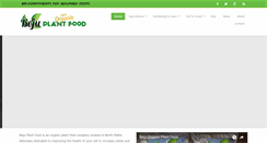 Desktop Screenshot of bejuplantfood.com